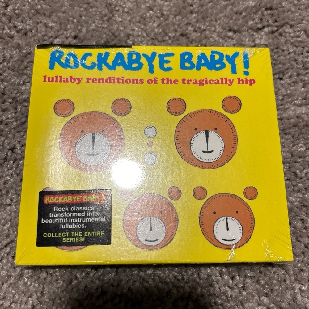 Rockabye Baby! Lullaby Renditions of the Tragically Hip NEW CD 2011